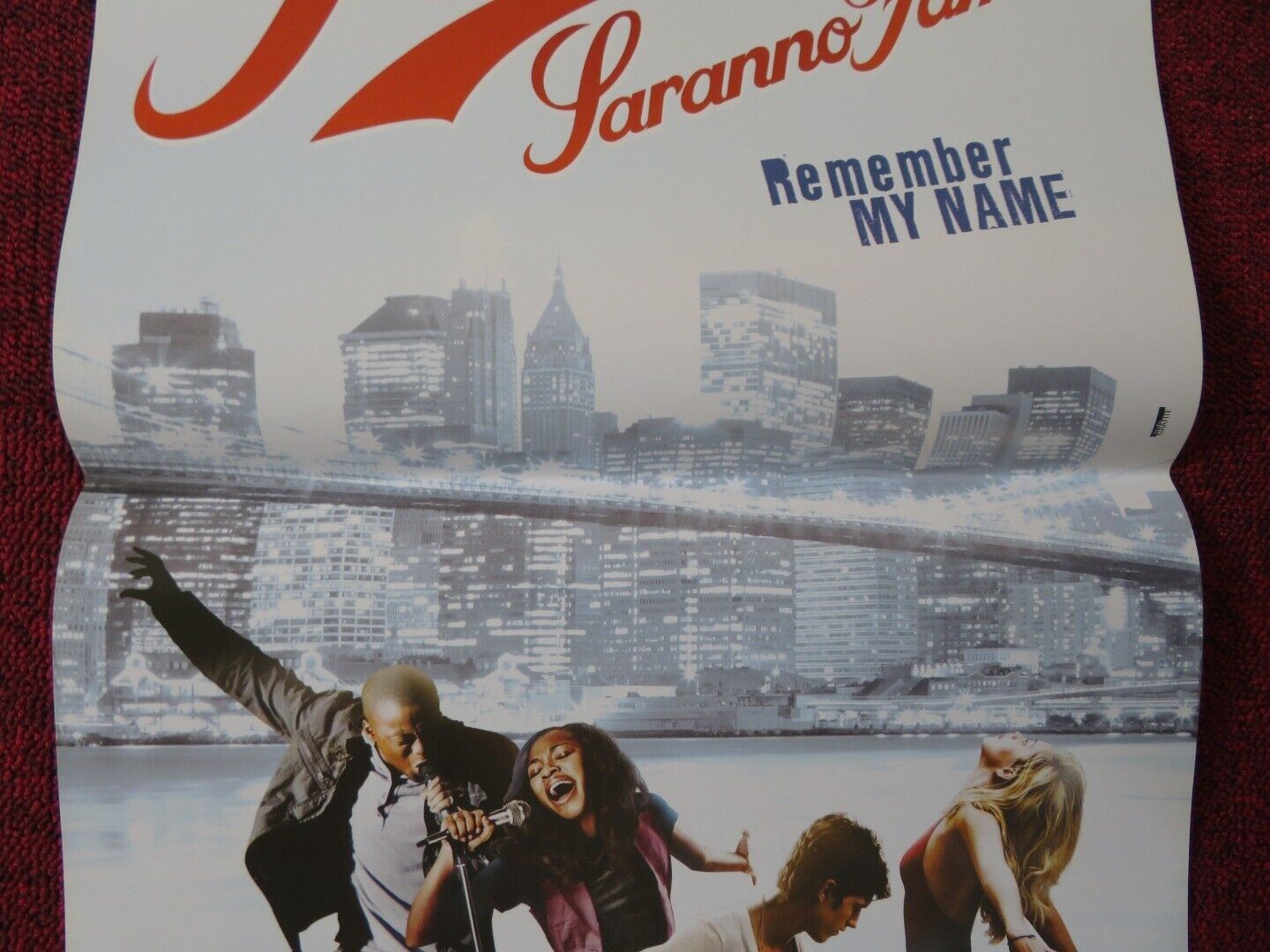 FAME ITALIAN LOCANDINA (27"x12.5") POSTER ASHER MONROE KIRSTY FLORES 2009 Movie posters