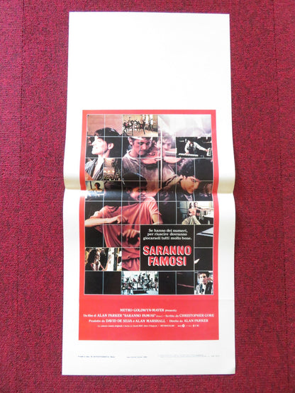 FAME ITALIAN LOCANDINA POSTER IRENE CARA EDDIE BARTH 1980 Rendezvous Cinema Movie posters