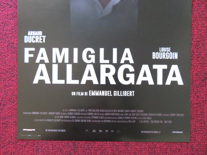 FAMIGLIA ALLARGATA ITALIAN LOCANDINA POSTER ARNAUD DUCRET LOUISE BOURGION 2018 Rendezvous Cinema Movie posters