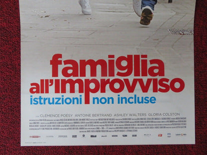 FAMIGLIA ALL'IMPROVVISO ISTRUZIONI.. ITALIAN LOCANDINA (26.5"x12.5") POSTER 2017 - Rendezvous Cinema