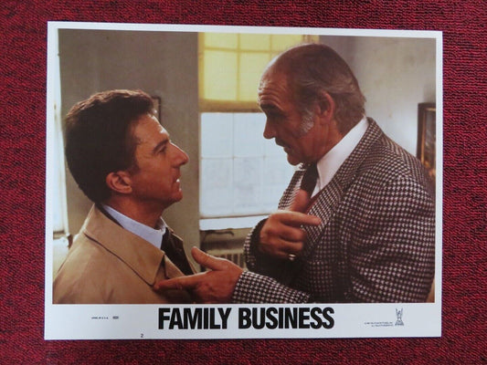 FAMILY BUSINESS - 2 US LOBBY CARD SEAN CONNERY DUSTIN HOFFMAN 1989 Movie posters