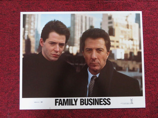 FAMILY BUSINESS - 5 US LOBBY CARD MATTHEW BRODERICK DUSTIN HOFFMAN 1989 Movie posters