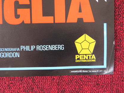 FAMILY BUSINESS - A ITALIAN FOTOBUSTA POSTER SEAN CONNERY DUSTIN HOFFMAN 1989 Rendezvous Cinema Movie posters