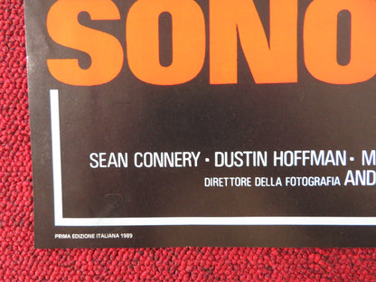 FAMILY BUSINESS - A ITALIAN FOTOBUSTA POSTER SEAN CONNERY DUSTIN HOFFMAN 1989 Rendezvous Cinema Movie posters