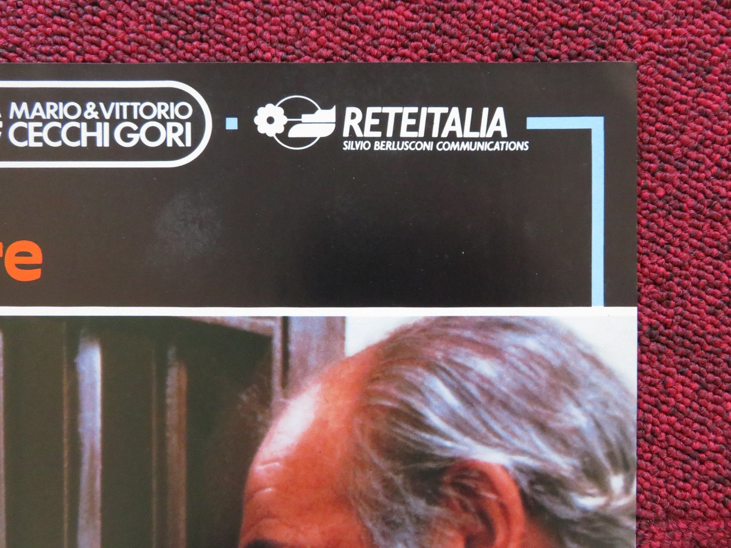 FAMILY BUSINESS - D ITALIAN FOTOBUSTA POSTER SEAN CONNERY DUSTIN HOFFMAN 1989 Rendezvous Cinema Movie posters