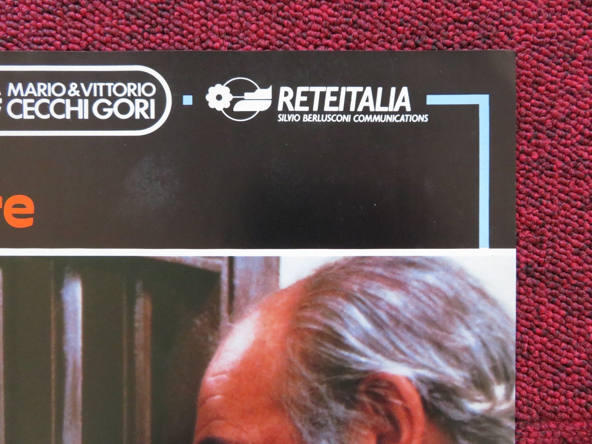 FAMILY BUSINESS - D ITALIAN FOTOBUSTA POSTER SEAN CONNERY DUSTIN HOFFMAN 1989 Rendezvous Cinema Movie posters