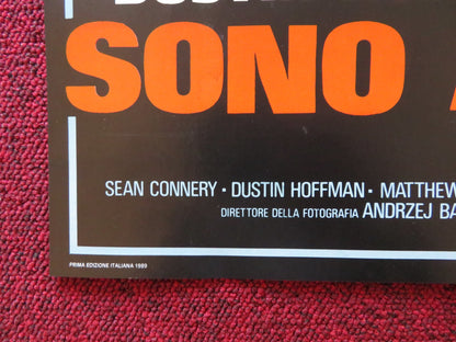 FAMILY BUSINESS - D ITALIAN FOTOBUSTA POSTER SEAN CONNERY DUSTIN HOFFMAN 1989 Rendezvous Cinema Movie posters