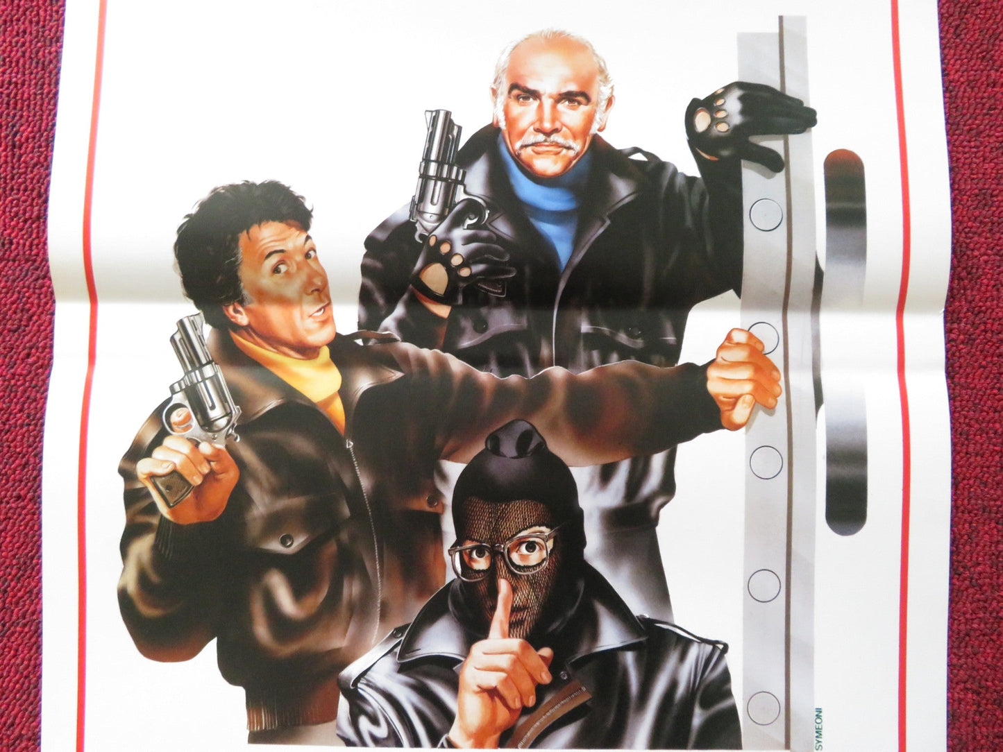 FAMILY BUSINESS ITALIAN LOCANDINA POSTER SEAN CONNERY DUSTIN HOFFMAN 1989 Rendezvous Cinema Movie posters