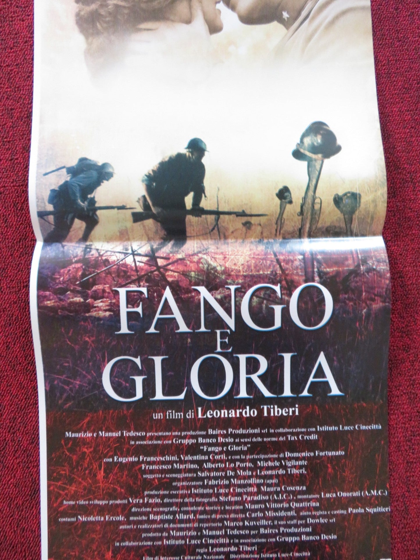 FANGO E GLORIA ITALIAN LOCANDINA POSTER EUGENIO FRANCESCHINI V. CORTI 2014 Rendezvous Cinema Movie posters