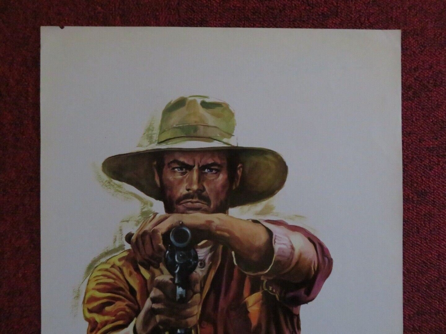 FANGO, SUDORE E POLVERE DA SPARO ITALIAN LOCANDINA (27"x12.5") POSTER 1972 Movie posters