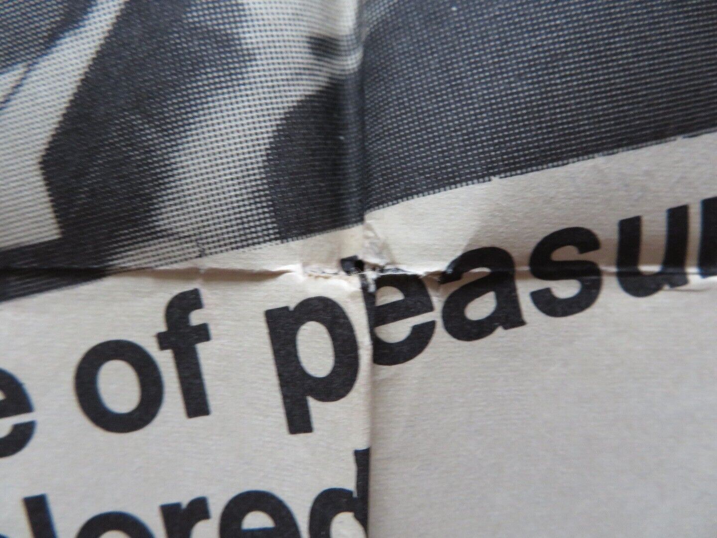 FANNY HILL FOLDED US ONE SHEET POSTER DIANA KJAER HANS ERNBACK 1968 Movie posters