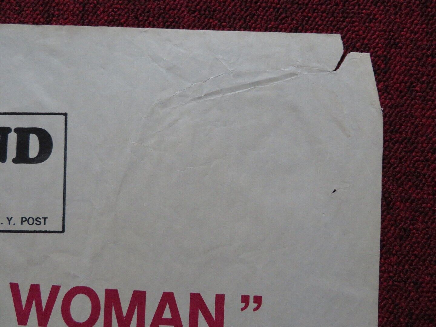 FANNY HILL FOLDED US ONE SHEET POSTER DIANA KJAER HANS ERNBACK 1968 Movie posters