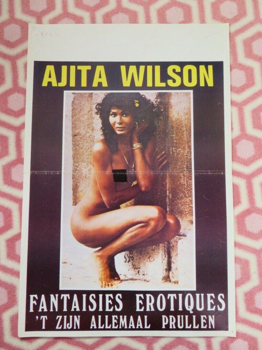 FANTAISIES EROTIQUES BELGIUM (21"x 14.5") POSTER AJITA WILSON ADULT MOVIE 70S - Rendezvous Cinema