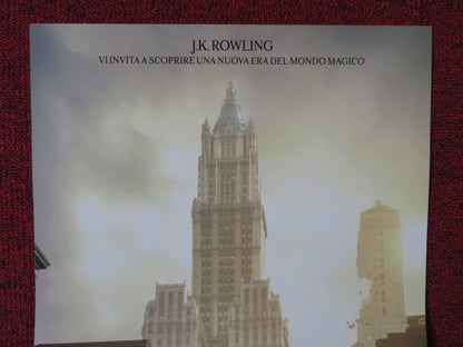 FANTASTIC BEASTS AND WHERE TO FIND THEM ITALIAN LOCANDINA POSTER REDMAYNE 2016 Rendezvous Cinema Movie posters