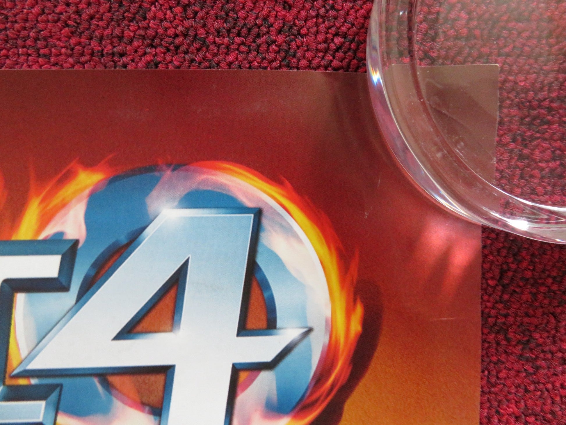 FANTASTIC FOUR DVD VIDEO POSTER IOAN GRUFFUDD JESSICA ALBA 2005 Rendezvous Cinema Movie posters