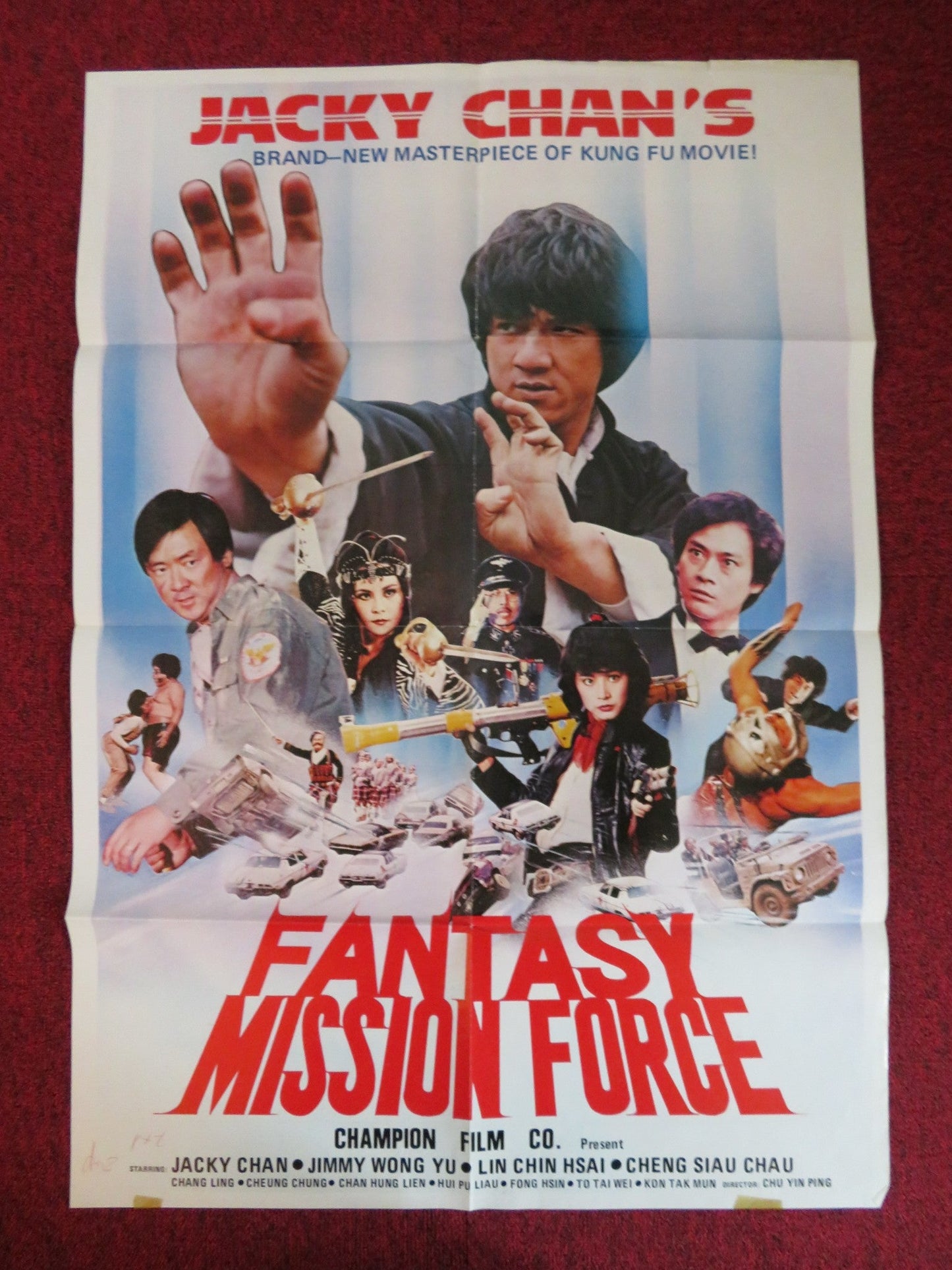 FANTASY MISSION FORCE POSTER JACKIE CHAN 1983 Rendezvous Cinema Movie posters