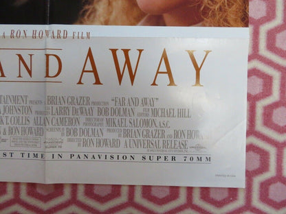 FAR AND AWAY US ONE SHEET POSTER NICOLE KIDMAN TOM CRUIZ 1992 Movie posters