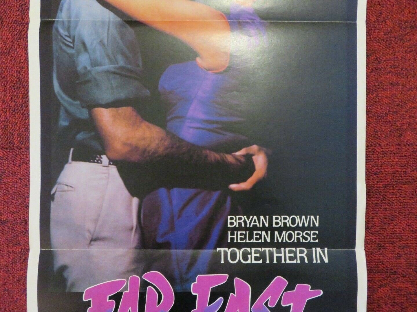FAR EAST FOLDED AUSTRALIAN DAYBILL POSTER BRYAN BROWN HELEN MORSE 1982 Movie posters