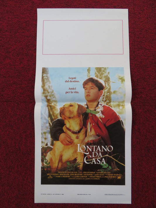 FAR FROM HOME: THE ADVENTURES OF YELLOW DOG ITALIAN LOCANDINA POSTER 1995 Rendezvous Cinema Movie posters