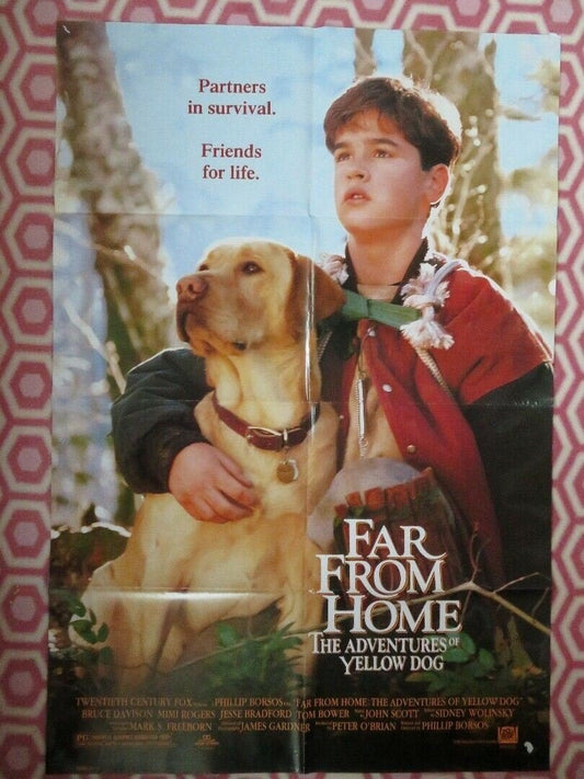 FAR FROM HOME-The Adventures of Yellow Dog VER.A US ONE SHEET POSTER - Rendezvous Cinema