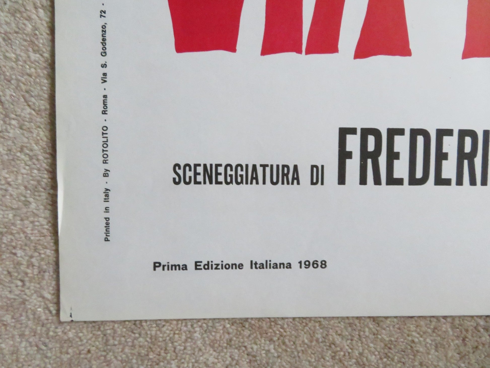 FAR FROM THE MADDING CROWD ITALIAN 2 FOGLIO POSTER JULIE CHRISTIE T. STAMP 1967 Rendezvous Cinema Movie posters