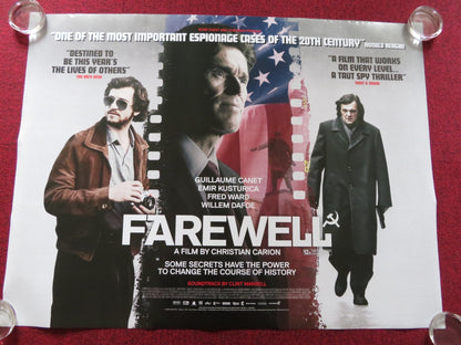 FAREWELL UK QUAD (30"x 40") ROLLED POSTER GUILLAUME CANET EMIR KUSTURICA 2009 Rendezvous Cinema Movie posters