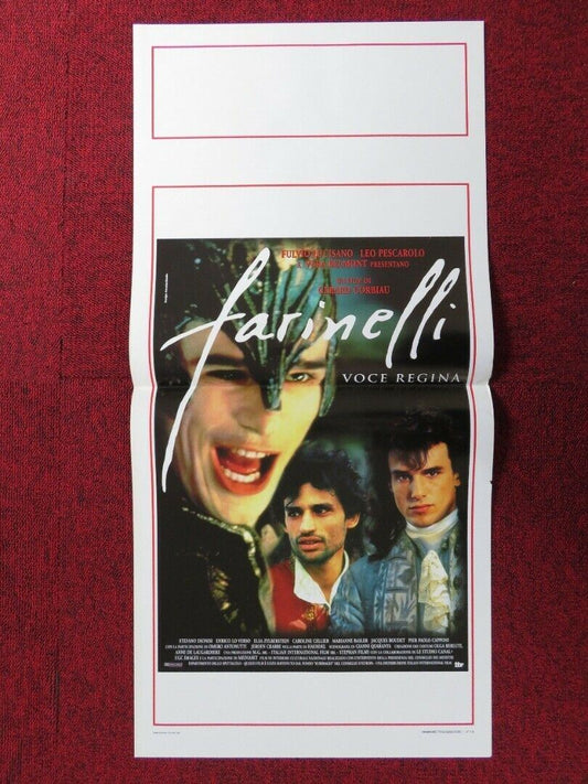 FARINELLI ITALIAN LOCANDINA (27.5"x13") POSTER STEFANO DIONISI 1995 Movie posters