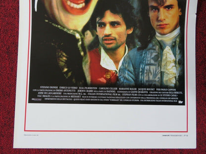 FARINELLI ITALIAN LOCANDINA (27.5"x13") POSTER STEFANO DIONISI 1995 Movie posters