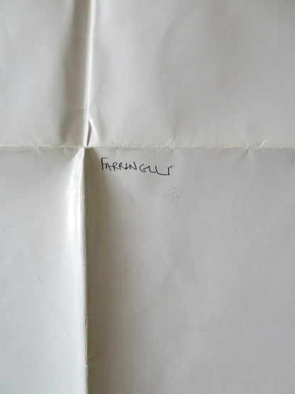 FARINELLI UK QUAD POSTER FOLDED STEFANO DIONISI 1994 Rendezvous Cinema Movie posters