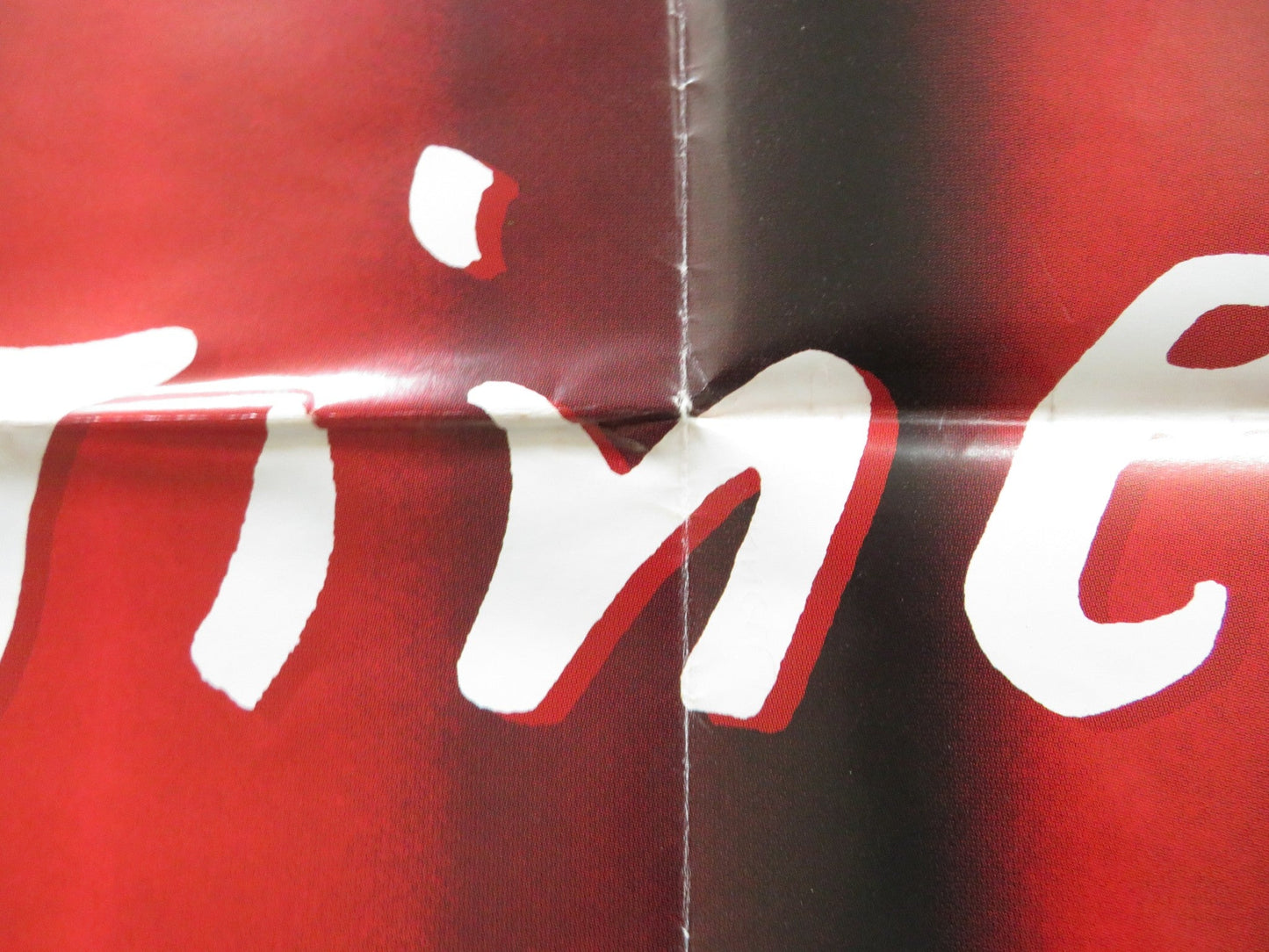 FARINELLI UK QUAD POSTER FOLDED STEFANO DIONISI 1994 Rendezvous Cinema Movie posters