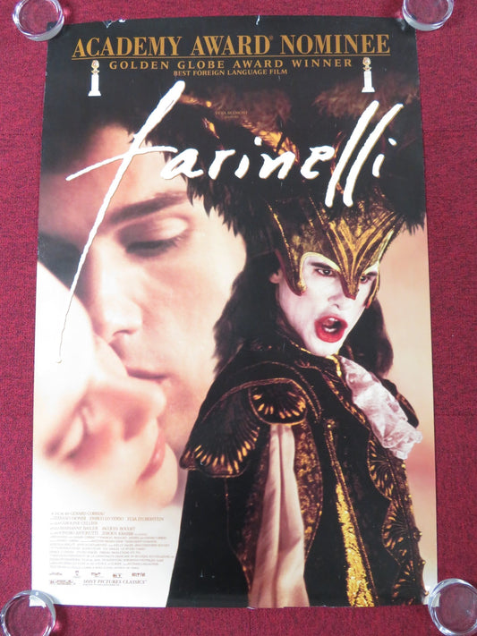 FARINELLI US ONE SHEET ROLLED POSTER STEFANO DIONISI ENRICO LO VERSO 1994 Rendezvous Cinema Movie posters