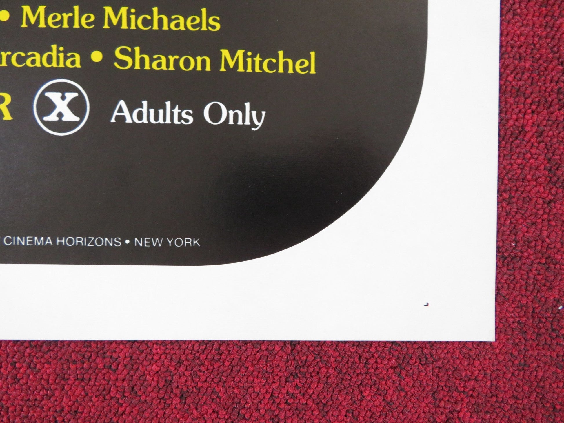 FASCINATION FOLDED US ONE SHEET POSTER RON JEREMY CANDIDA ROYALLE 1980 Rendezvous Cinema Movie posters