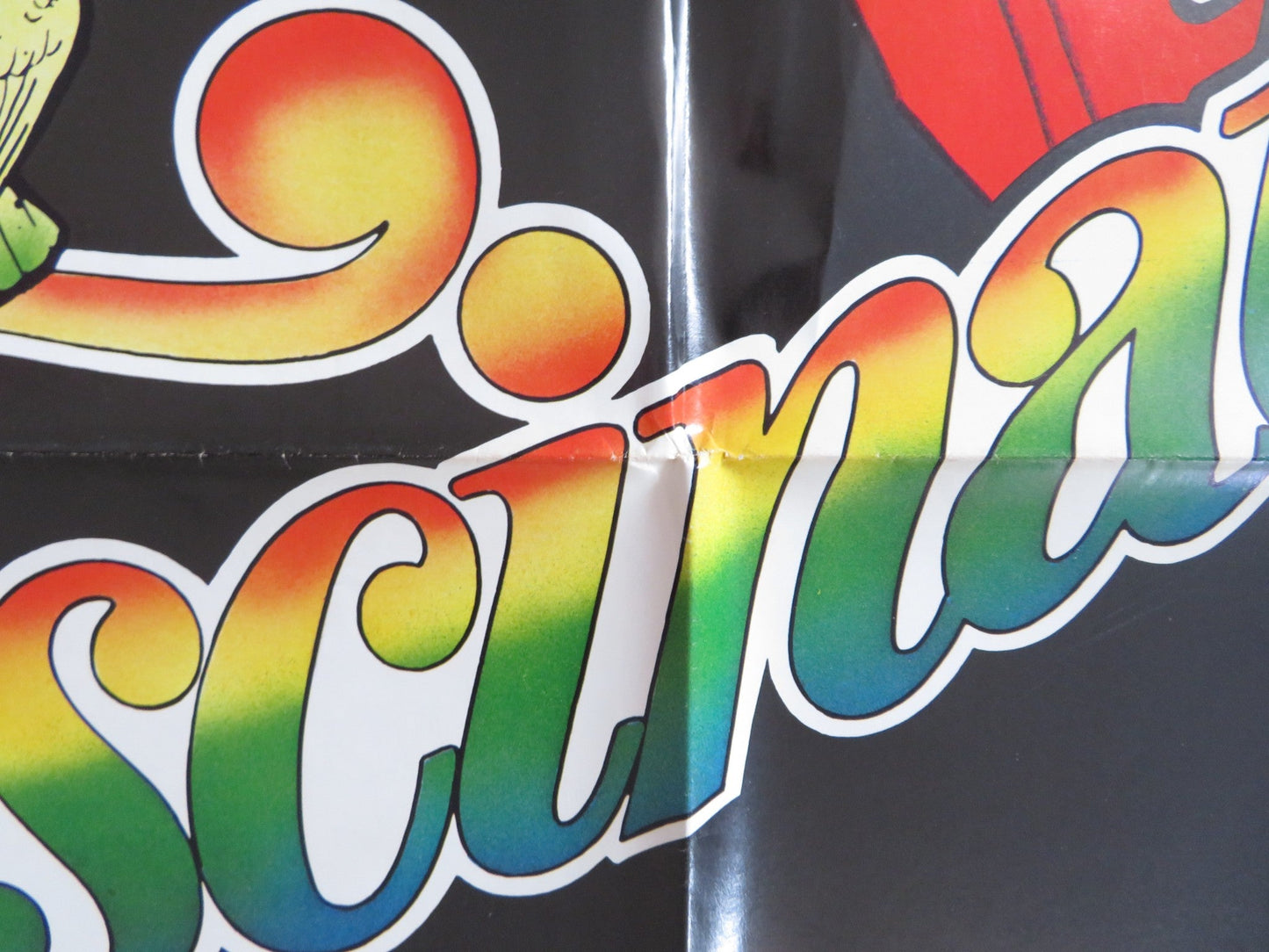 FASCINATION FOLDED US ONE SHEET POSTER RON JEREMY CANDIDA ROYALLE 1980 Rendezvous Cinema Movie posters