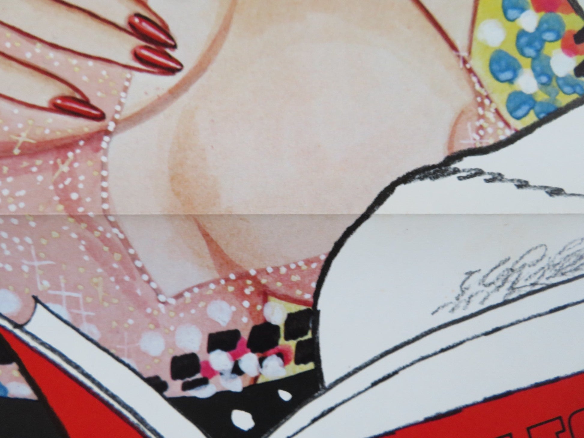 FASCINATION US TRI FOLDED ONE SHEET ROLLED POSTER RON JEREMY SAMANTHA FOX 1980 Rendezvous Cinema Movie posters