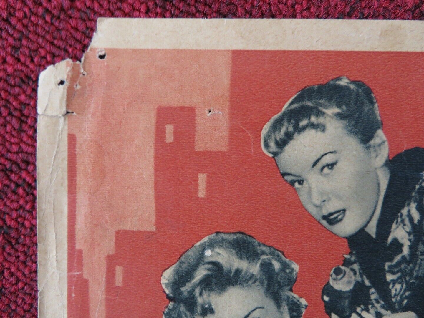 FASCINO CRIMINALE / THE BABES MAKE THE LAW ITALIAN FOTOBUSTA POSTER 1955 Movie posters