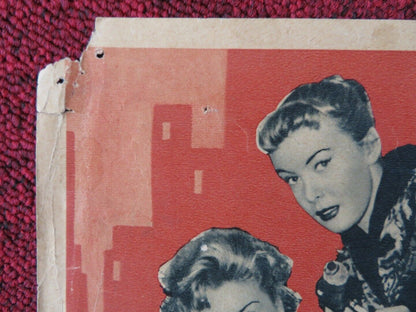 FASCINO CRIMINALE / THE BABES MAKE THE LAW ITALIAN FOTOBUSTA POSTER 1955 Movie posters