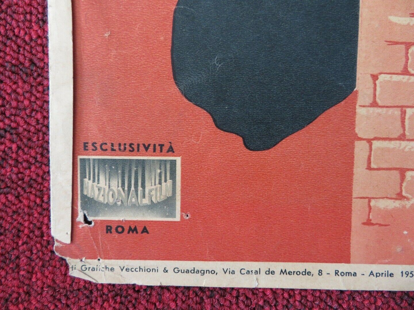 FASCINO CRIMINALE / THE BABES MAKE THE LAW ITALIAN FOTOBUSTA POSTER 1955 Movie posters