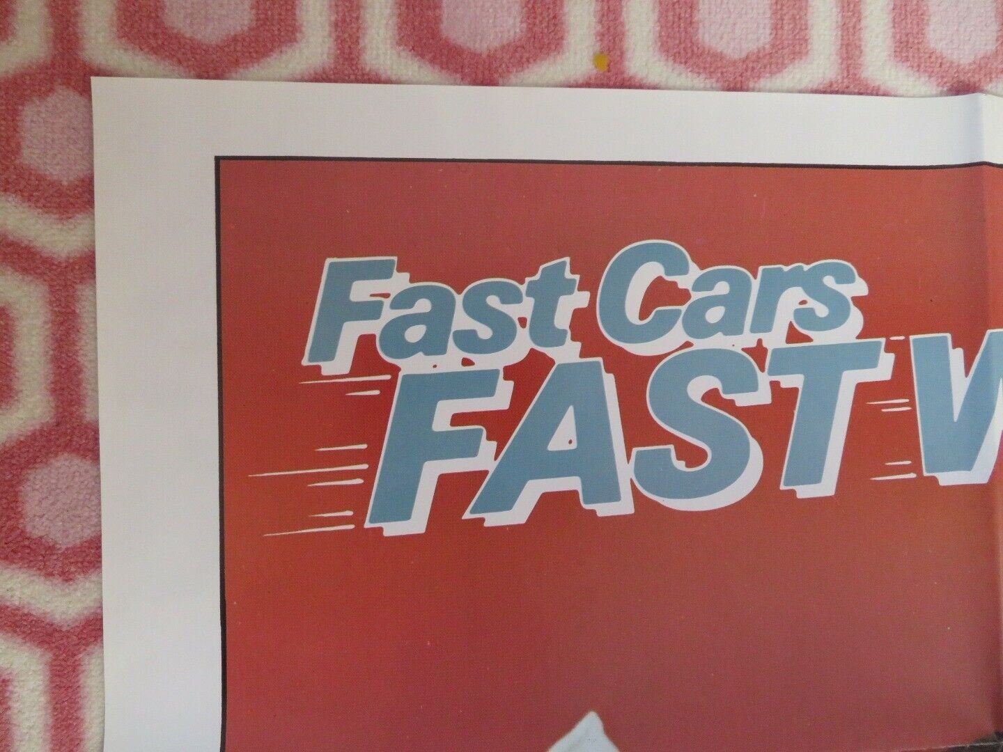 FAST CAR FAST WOMEN ADULT FOLDED US ONE SHEET POSTER KAY PARKER 1981 Movie posters