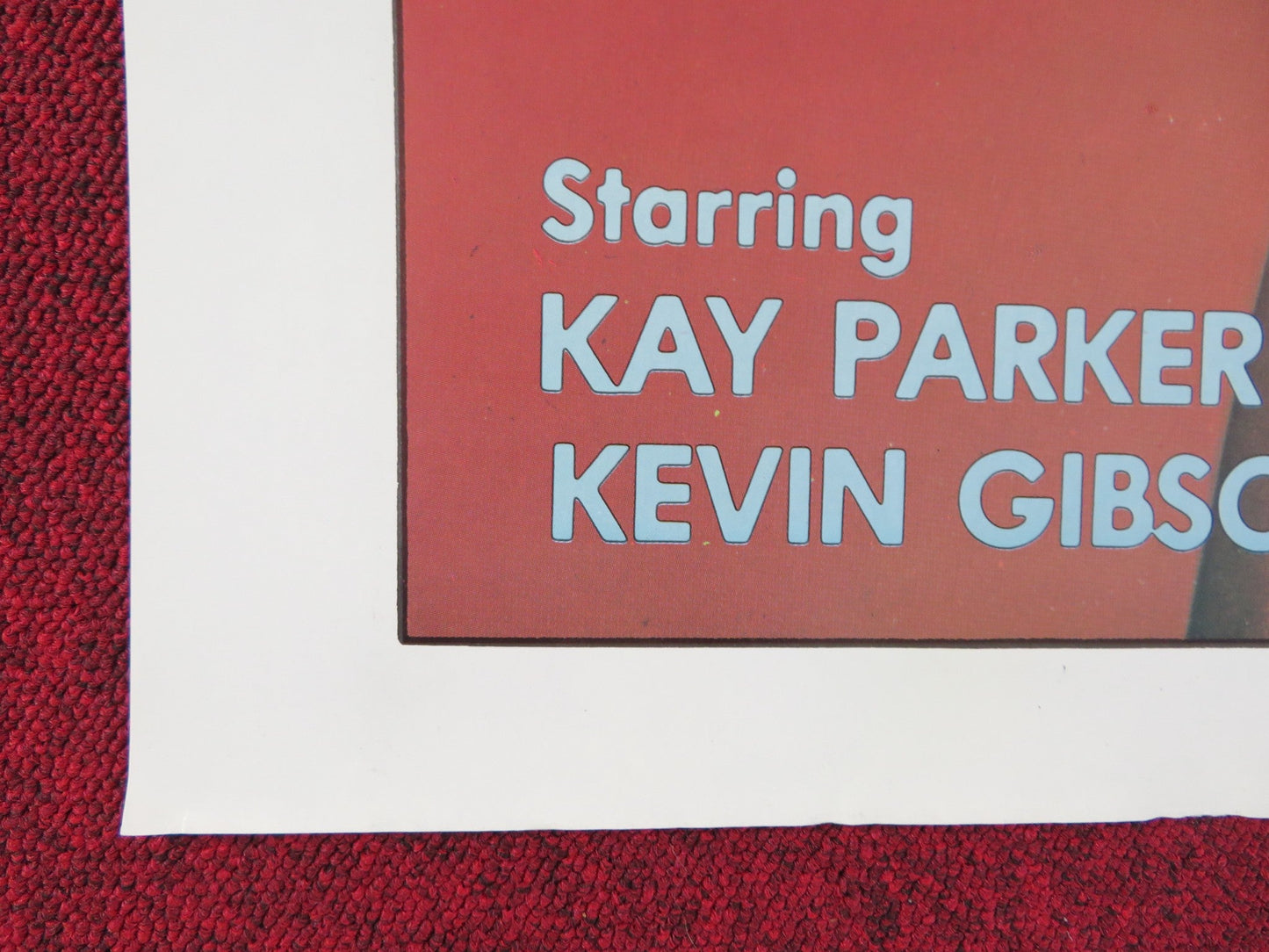 FAST CARS FAST WOMEN US TRI FOLDED ONE SHEET ROLLED POSTER KAY PARKER 1981 Rendezvous Cinema Movie posters