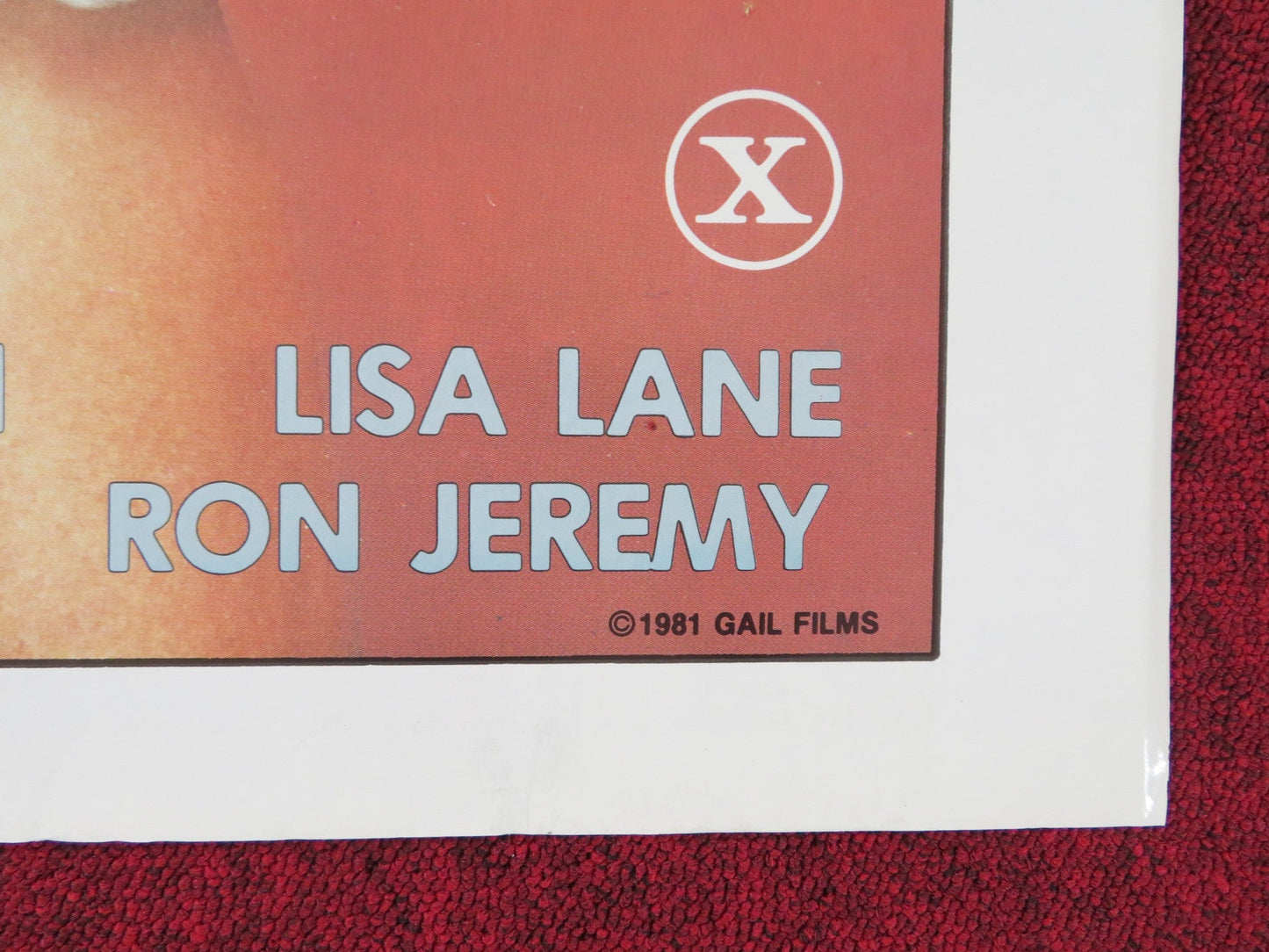 FAST CARS FAST WOMEN US TRI FOLDED ONE SHEET ROLLED POSTER KAY PARKER 1981 Rendezvous Cinema Movie posters