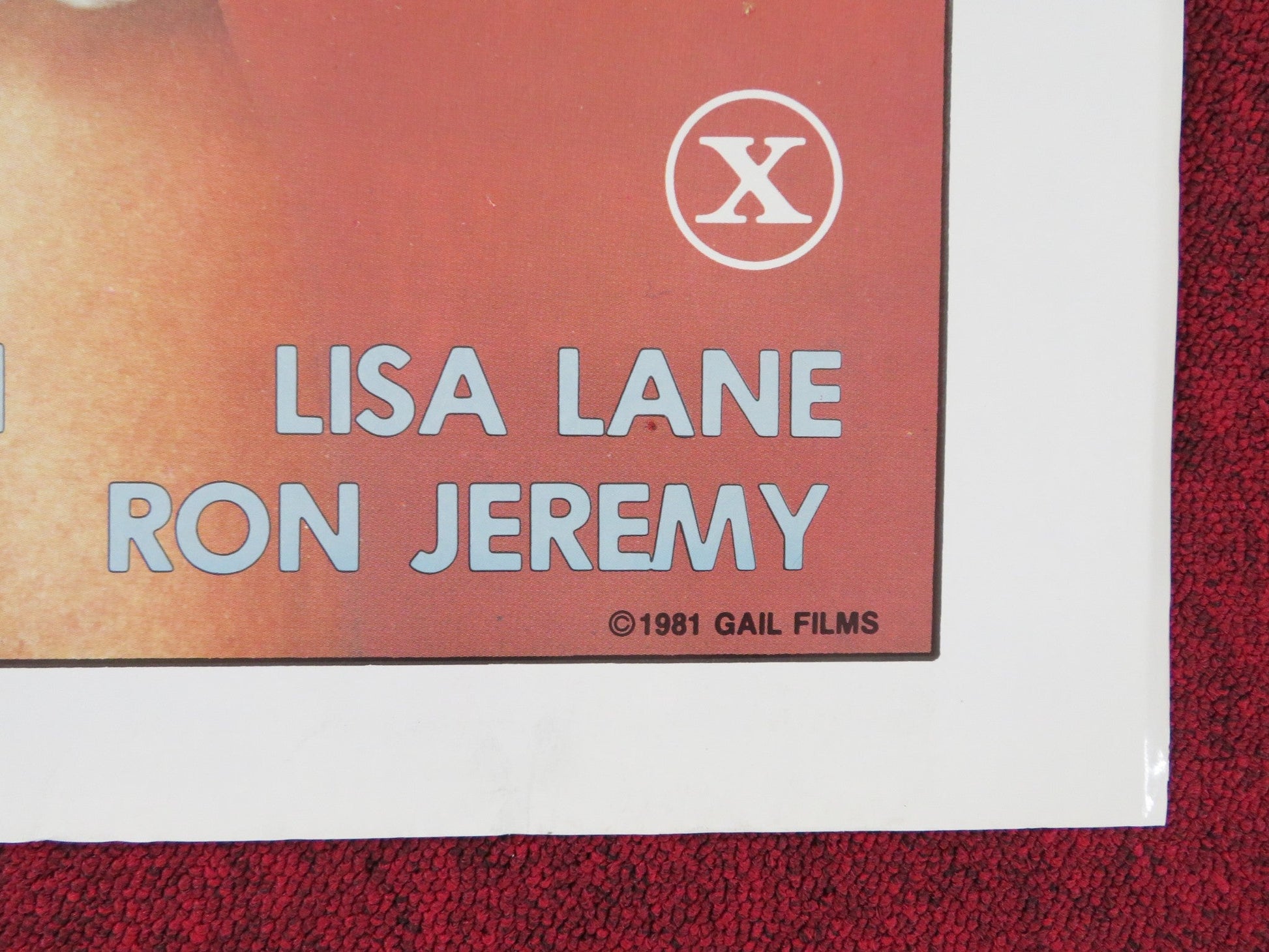 FAST CARS FAST WOMEN US TRI FOLDED ONE SHEET ROLLED POSTER KAY PARKER 1981 Rendezvous Cinema Movie posters