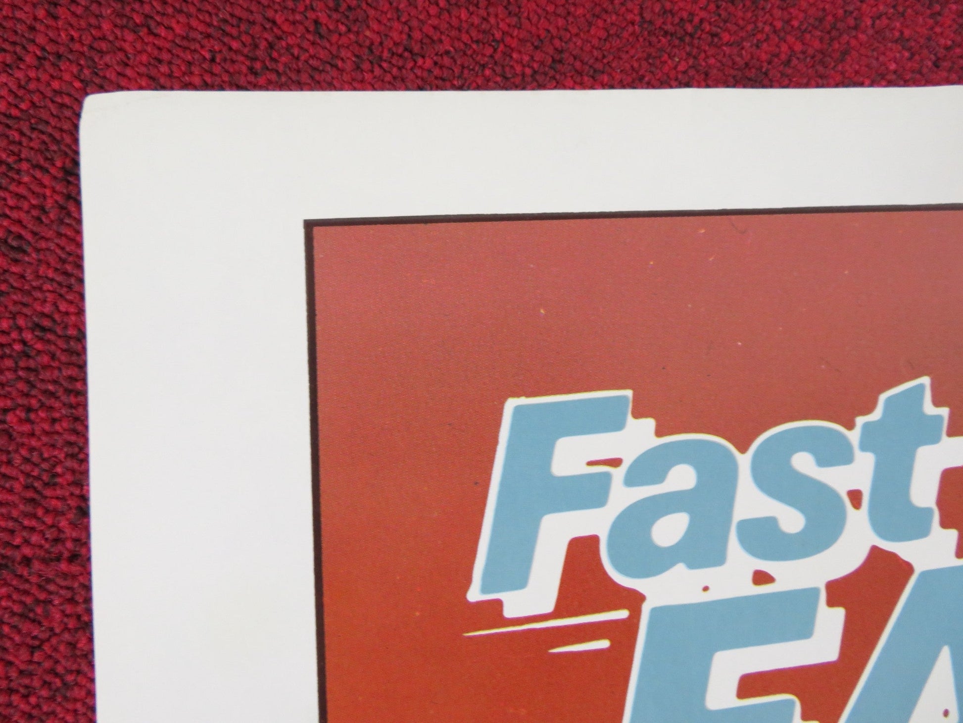 FAST CARS FAST WOMEN US TRI FOLDED ONE SHEET ROLLED POSTER KAY PARKER 1981 Rendezvous Cinema Movie posters