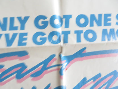 FAST FORWARD - B FOLDED US ONE SHEET POSTER JOHN SCOTT CLOUGH DON FRANKLIN 1985 Rendezvous Cinema Movie posters