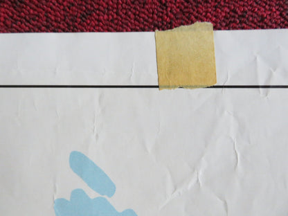 FAST FORWARD - B FOLDED US ONE SHEET POSTER JOHN SCOTT CLOUGH DON FRANKLIN 1985 Rendezvous Cinema Movie posters