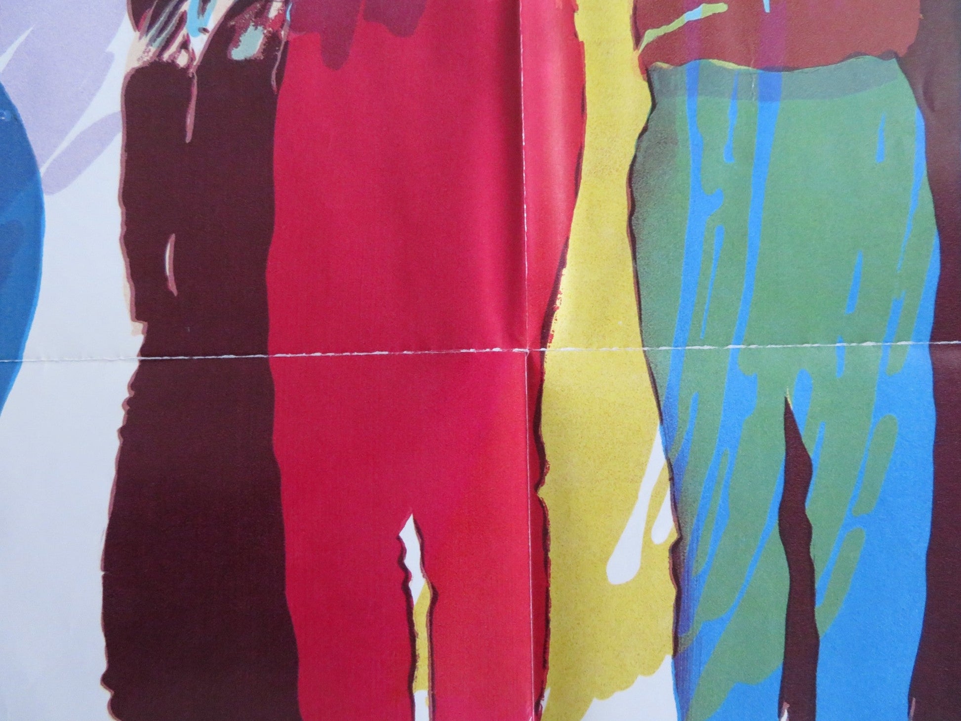 FAST FORWARD FOLDED US ONE SHEET POSTER JOHN SCOTT CLOUGH DON FRANKLIN 1985 Rendezvous Cinema Movie posters