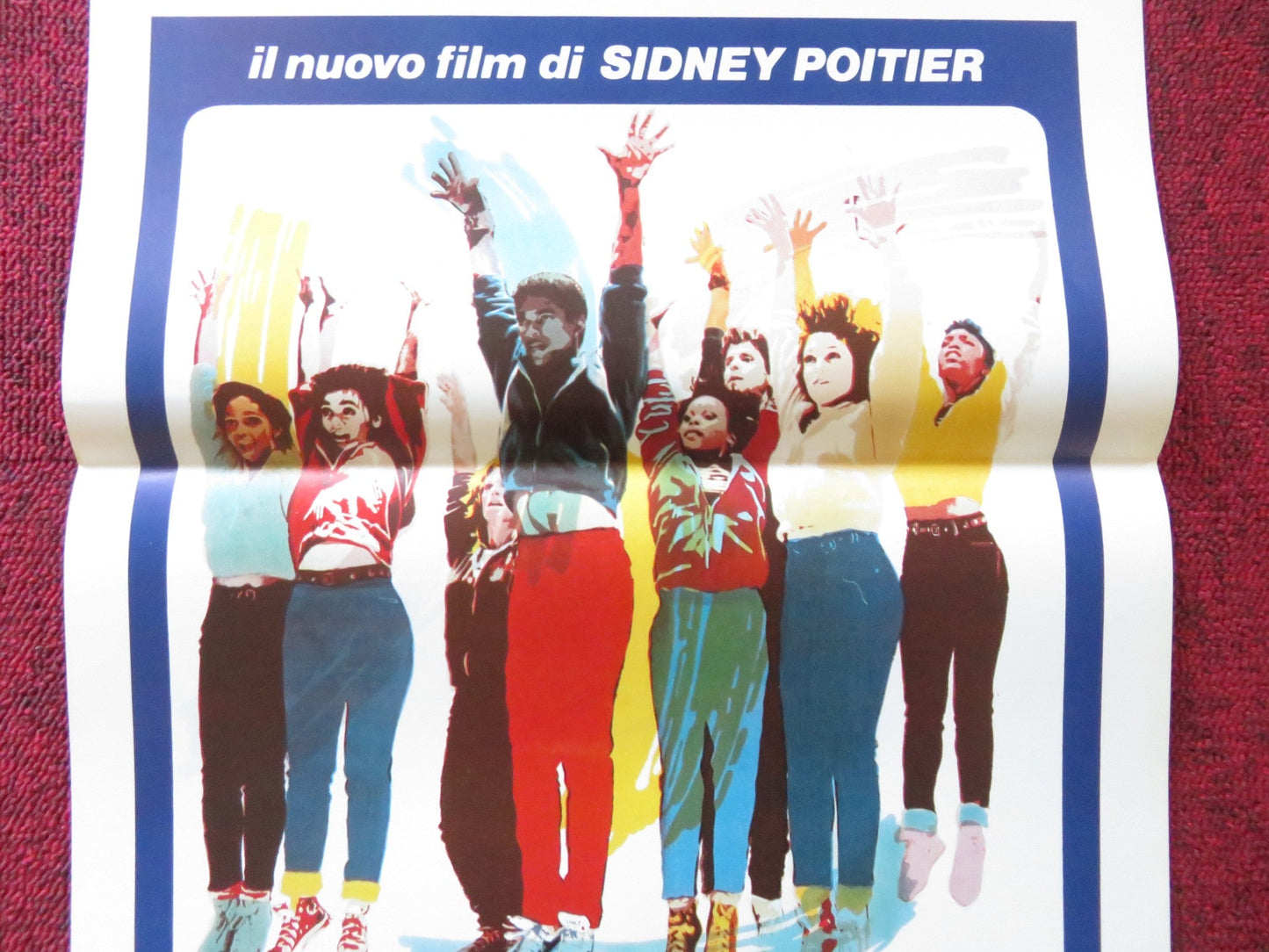 FAST FORWARD ITALIAN LOCANDINA POSTER JOHNN SCOTT CLOUGH DON FRANKLIN 1985 Rendezvous Cinema Movie posters