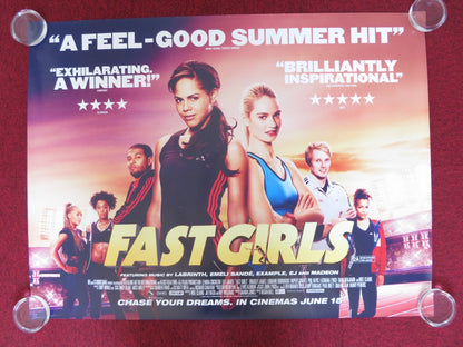 FAST GIRLS UK QUAD (30"x 40") ROLLED POSTER LENORA CRICHLOW PHIL DAVIS 2012 Rendezvous Cinema Movie posters