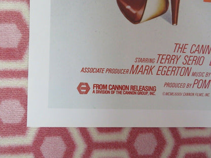 FAST LANE FEVER ONE SHEET POSTER FOLDED TONY SERIO DEBORAH CONWAY CANNON 1982 Movie posters