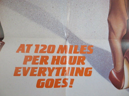 FAST LANE FEVER ONE SHEET POSTER FOLDED TONY SERIO DEBORAH CONWAY CANNON 1982 Movie posters