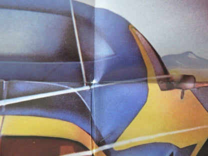 FAST LANE FEVER / RUNNING ON EMPTY - CANNON FOLDED US ONE SHEET POSTER 1982 Movie posters